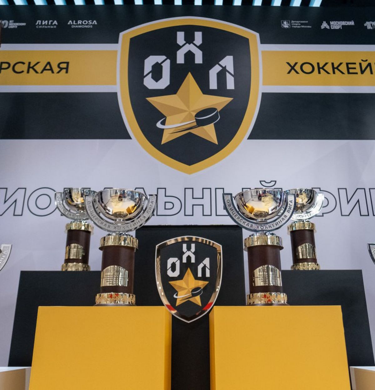 Известны чемпионы Офицерской Хоккейной Лиги регулярного чемпионата Москвы сезона 2022/2023!
